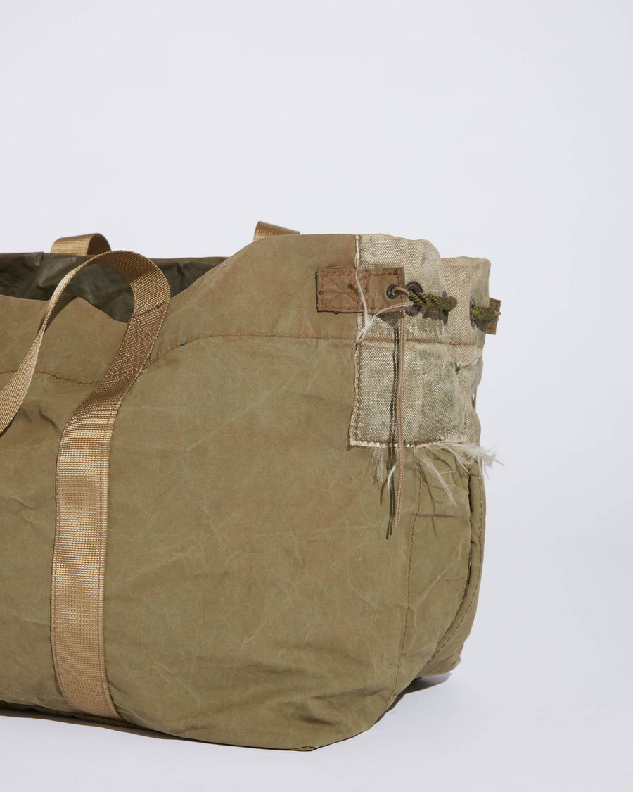 UPCYCLED MILITARY TENT UTILITY BAG [1 of 5] [ARCHIVE]