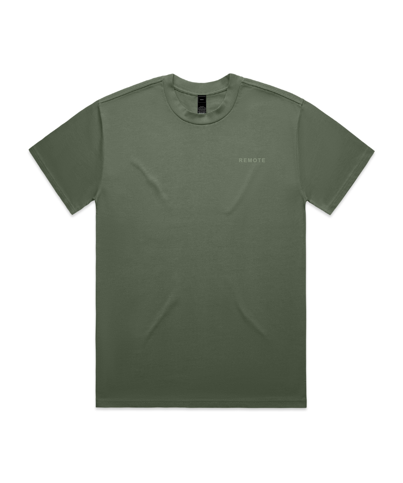 HEAVY COTTON LOGO TEE