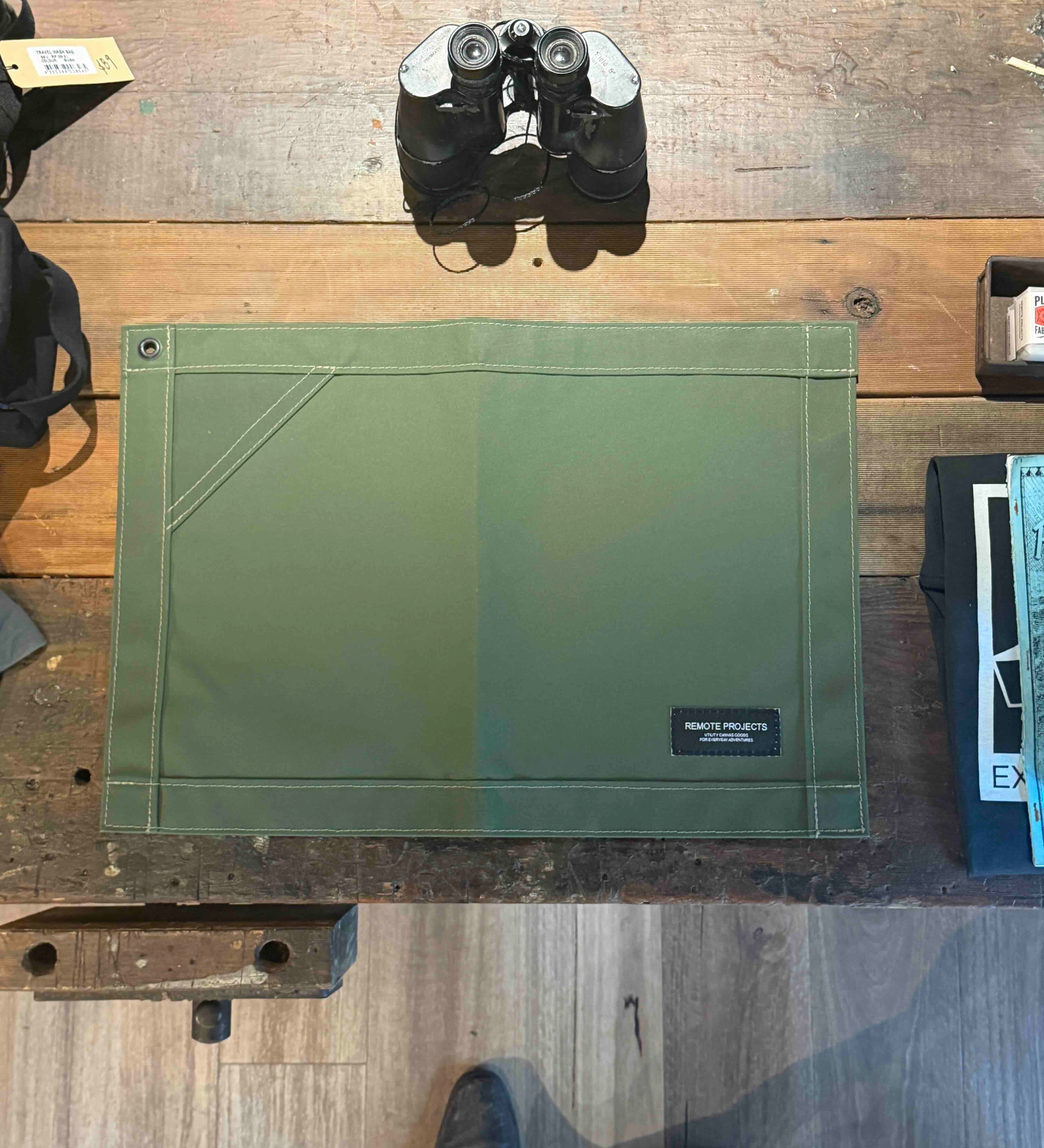UTILITY TARP - Heavy Duty Canvas Tarp - 5 SIZES)