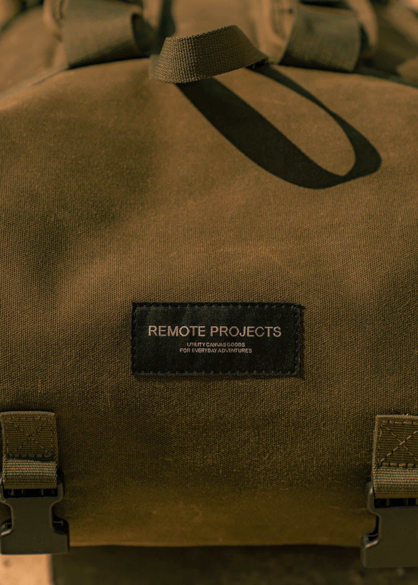 Rugged Backpack - Heavy Duty Waxed Canvas | Remote Projects