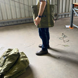 UPCYCLED MILITARY TENT TOTE [1 of 10]