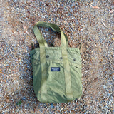 UPCYCLED MILITARY TENT TOTE [1 of 10]