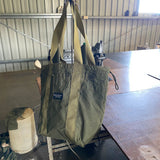 UPCYCLED MILITARY TENT TOTE [1 of 10]