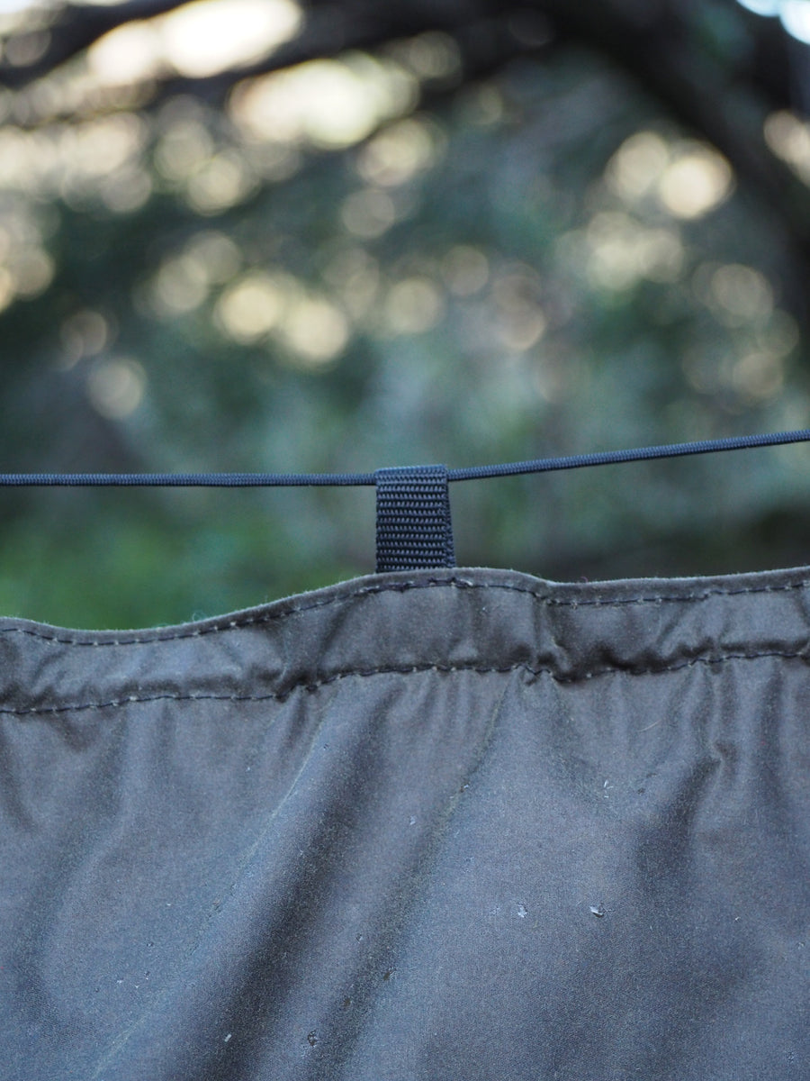 AUSTRALIAN MADE OILSKIN TARP (3X3ish)