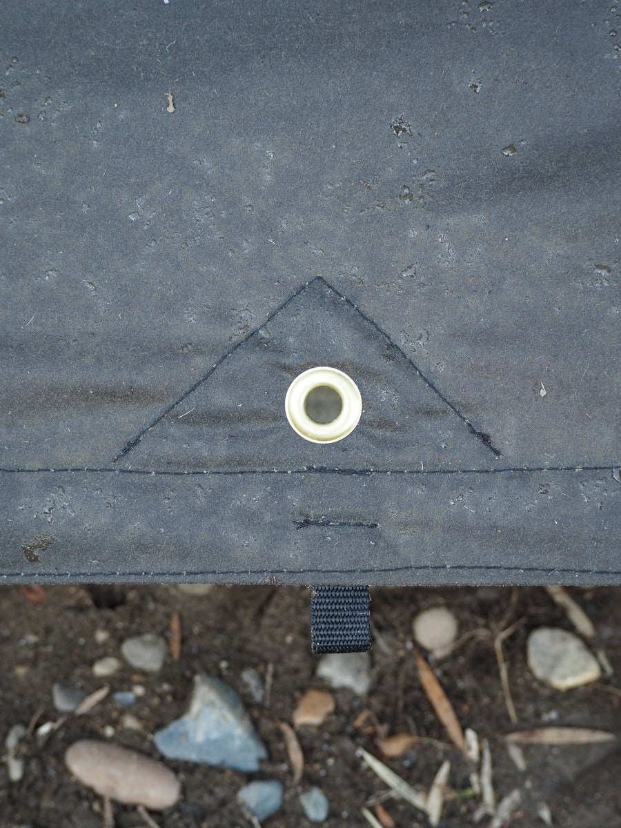AUSTRALIAN MADE OILSKIN TARP (3X3ish)