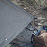 AUSTRALIAN MADE OILSKIN TARP (3X3ish)